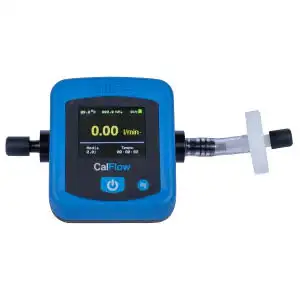 Calflow calibrador digital de alta e baixa vazão para bombas de amostragem com Certificado de Calibração